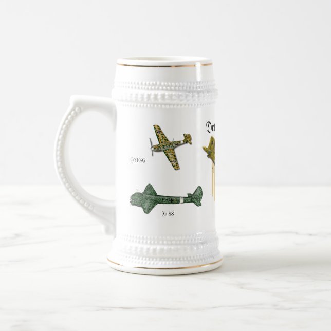 Jarra De Cerveza Luftwaffe Stein (Izquierda)