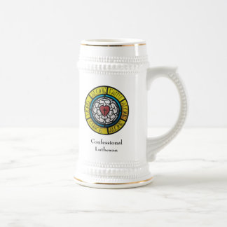 Jarra De Cerveza Lutheran confesional Stein