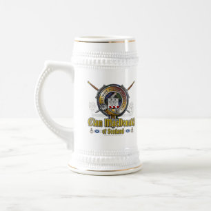 Jarra De Cerveza MacDonald Clanranald Clan Badge