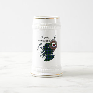 Jarra De Cerveza MacEwan/MacEwen Clan Badge Stein