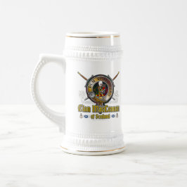 Jarra De Cerveza MacLennan Clan Badge