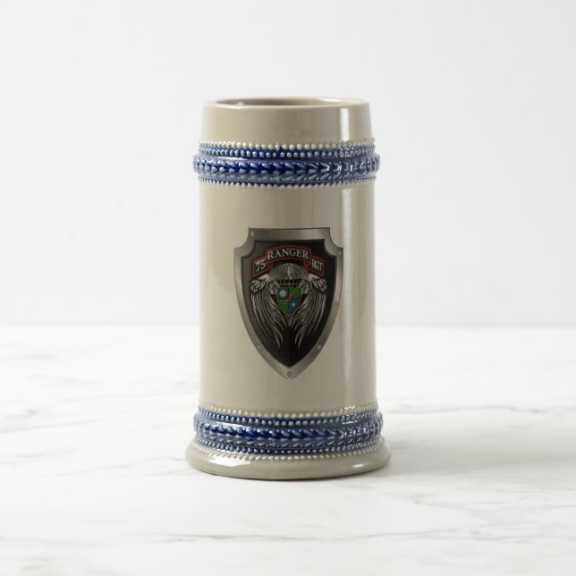 Jarra De Cerveza Magnífico 75º Ránger Rastreo Regimental (Centro)