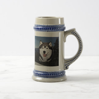 Jarra De Cerveza Malamute de Alaska Stein