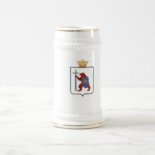 Jarra De Cerveza Mari El Flag