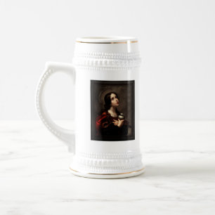 Jarra De Cerveza Mary Magdalene por Carlo Dolci