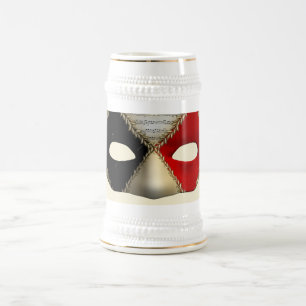 Jarra De Cerveza Máscara de mascarada