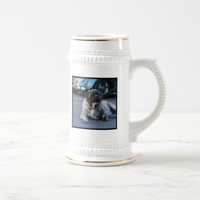 Jarra De Cerveza Mastiff Mug inglés (Derecha)