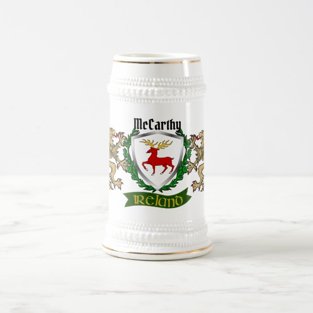 Jarra De Cerveza McCarthy Irish Shield (Centro)