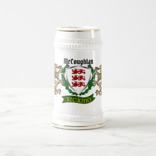 Jarra De Cerveza McCoughlan/Cochlan Irish Shield