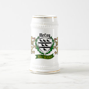 Jarra De Cerveza McCoy Irish Shield