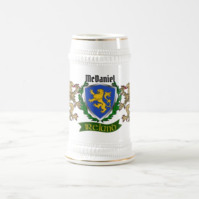 Jarra De Cerveza McDaniel/Daniel Irish Shield (Centro)