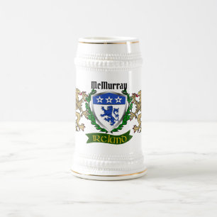 Jarra De Cerveza McMurray Irish Shield