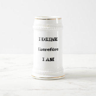 Jarra De Cerveza ME BEBO por lo tanto ESTOY
