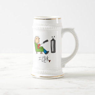 Jarra De Cerveza Me Hago Adicto a la TV
