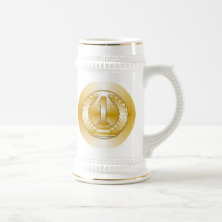 Jarra De Cerveza Medalla de oro,