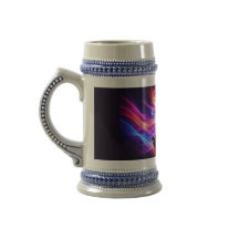 Meditation Chakra Stein Mug Spiritual Art
