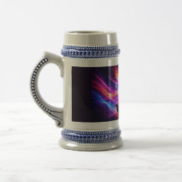 Jarra De Cerveza Meditation Chakra Stein Mug Spiritual Art