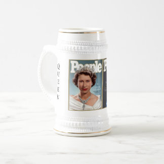 JARRA DE CERVEZA MEMORIAL QUEEN ELIZABETH II MUG