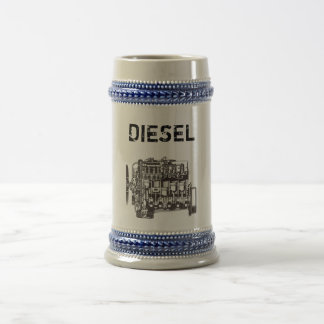 Jarra De Cerveza Mercedes diesel Stein