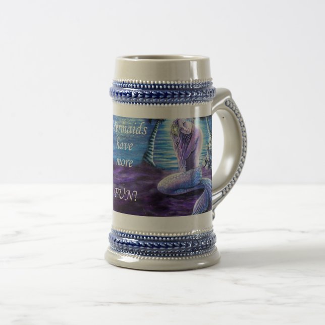 Jarra De Cerveza Mermaid Stein (Anverso derecho)
