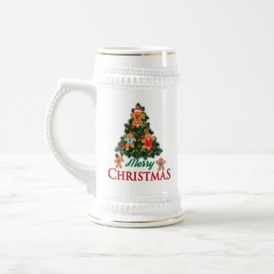 JARRA DE CERVEZA MERRY CHRISTMAS