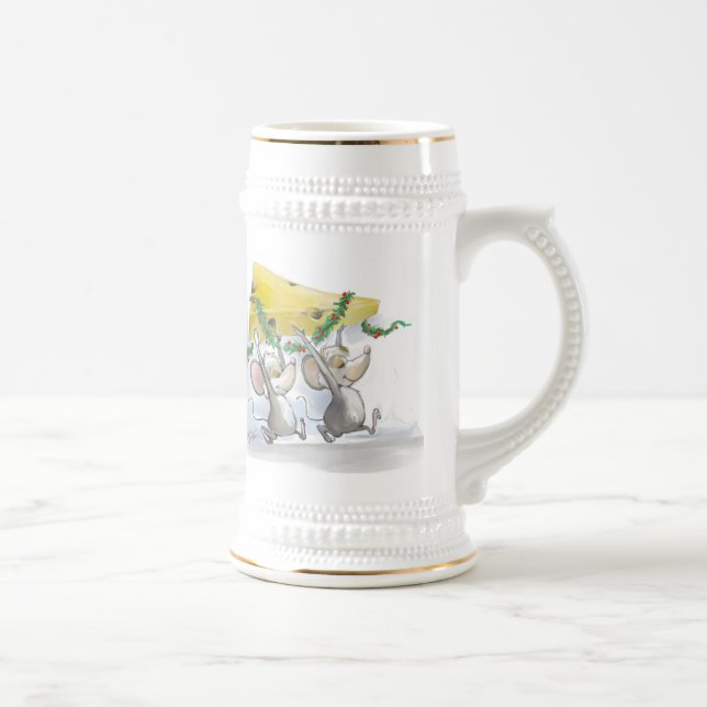 Jarra De Cerveza Merry Mice Mic & Mac Beer Stein (Derecha)