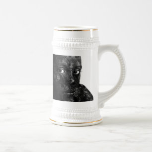 Jarra De Cerveza mi palabra en blacq
