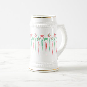 Jarra De Cerveza Mid Mod Icicles Stein