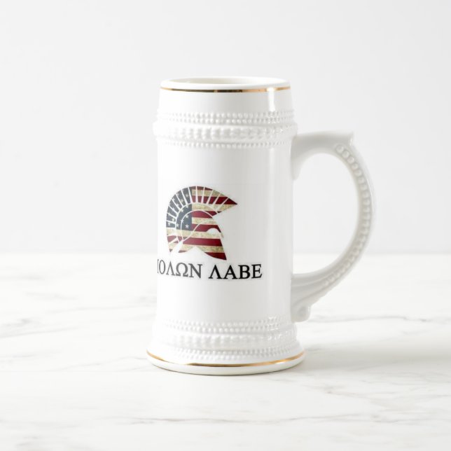 JARRA DE CERVEZA MOLON LABE (Derecha)