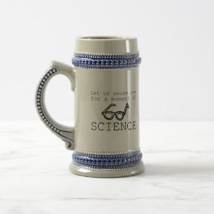 Jarra De Cerveza Momento De La Ciencia