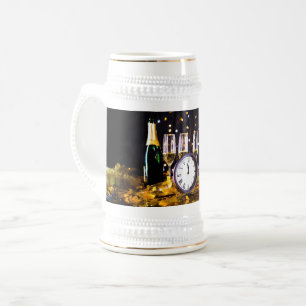 Jarra De Cerveza Momentos emocionantes de SlipperyJoe's Año Nuevo c