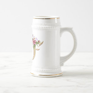Jarra De Cerveza Monograma F Gift Mug