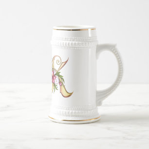 Jarra De Cerveza Monograma K Gift Mug