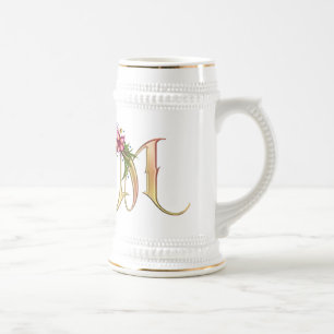 Jarra De Cerveza Monograma M Gift Mug