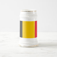 Mug con bandera de Bélgica