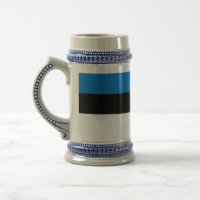 Mug con bandera de Estonia