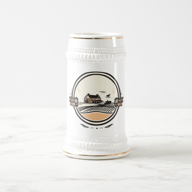Jarra De Cerveza Mug de alta calidad (Centro)