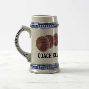 Jarra De Cerveza Mug de baloncesto por SRF