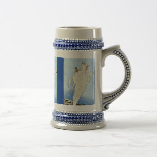 Jarra De Cerveza Mug de caballo alado