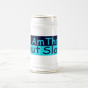 Jarra De Cerveza Mug. de capa de trucha