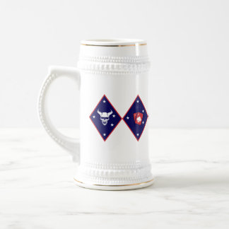 Jarra De Cerveza Mug de dos tonos, 15 oz