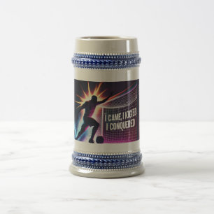 Jarra De Cerveza Mug de fútbol