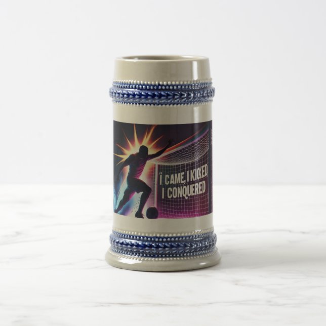 Jarra De Cerveza Mug de fútbol (Centro)