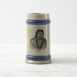 Jarra De Cerveza Mug de indios estadounidenses