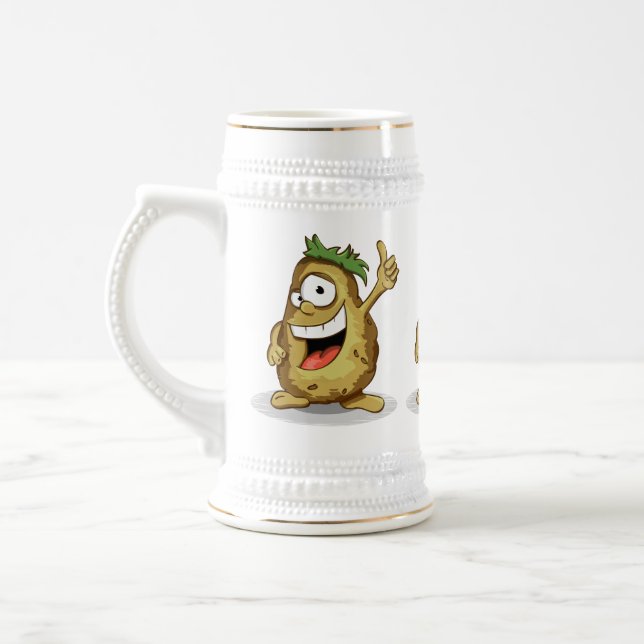 Jarra De Cerveza Mug de la papa del sofá (Izquierda)