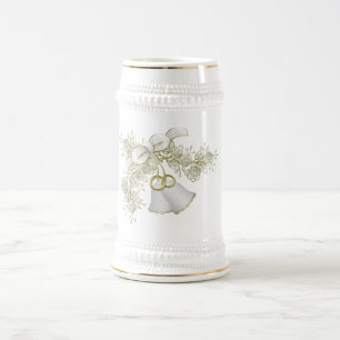 Jarra De Cerveza Mug de regalo de boda/aniversario