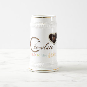 Jarra De Cerveza Mug de regalo para los amantes del chocolate