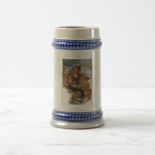 Jarra De Cerveza Mug de sirena victoriana