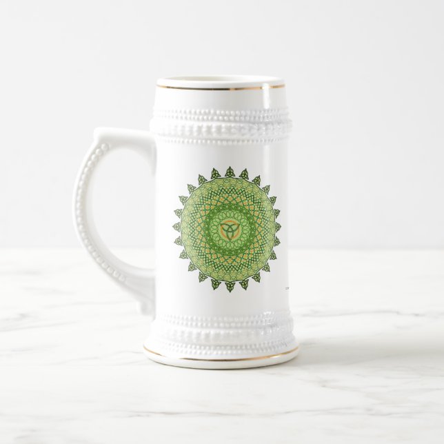 Jarra De Cerveza Mug del Día de San Patty Celta (Izquierda)