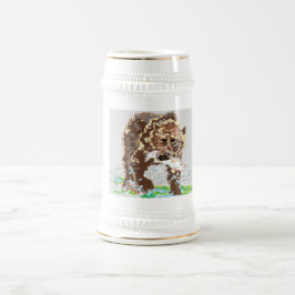 Jarra De Cerveza Mug/ Grizzly Bear